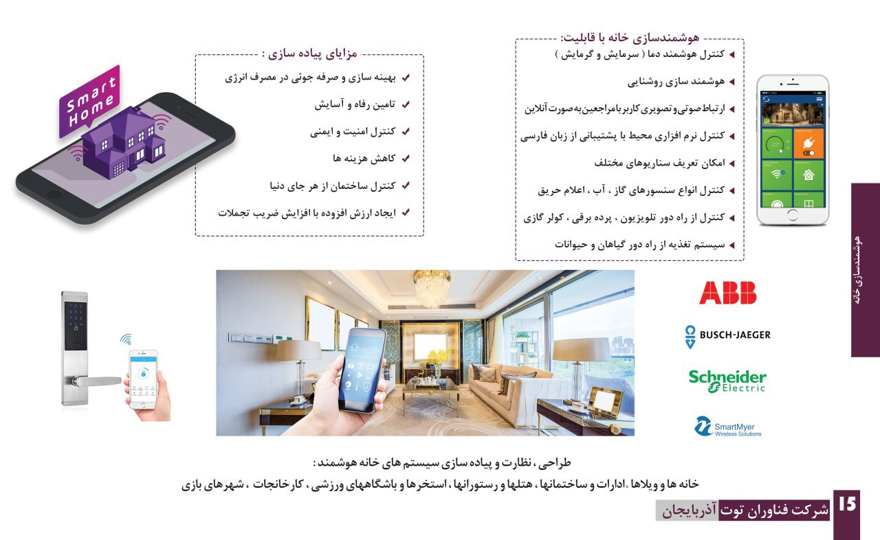 هوشمند سازی مجتمع های مسکونی